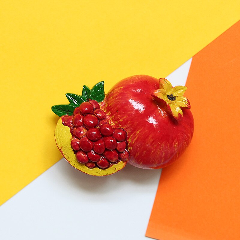  fruit model magnets home decoration