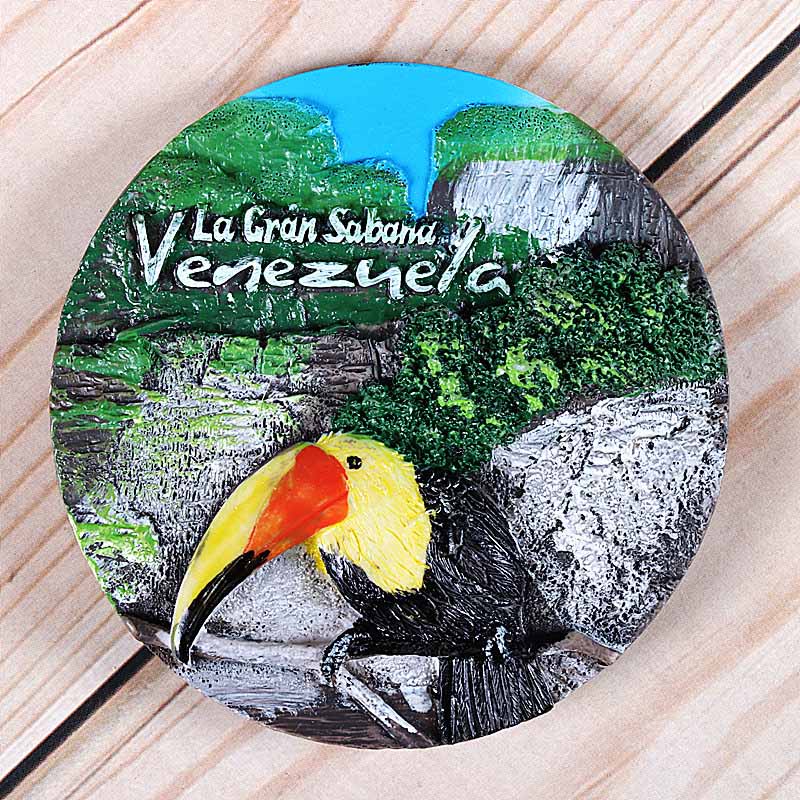 Foreign refrigerator sticker United States USA New York Peru Canada venezuela Brazil Mexico fridge magnets world collection gift