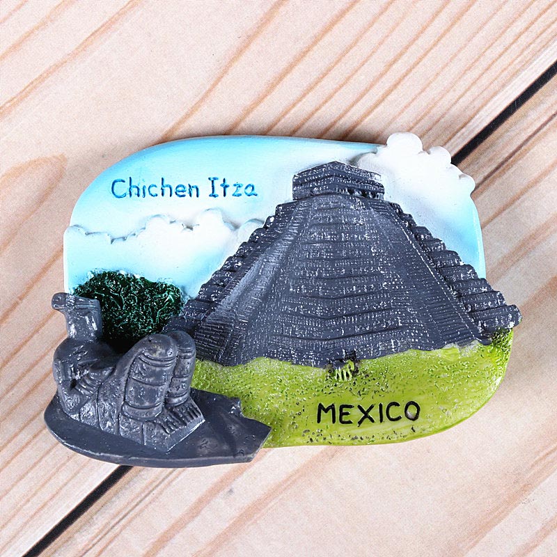 Foreign refrigerator sticker United States USA New York Peru Canada venezuela Brazil Mexico fridge magnets world collection gift