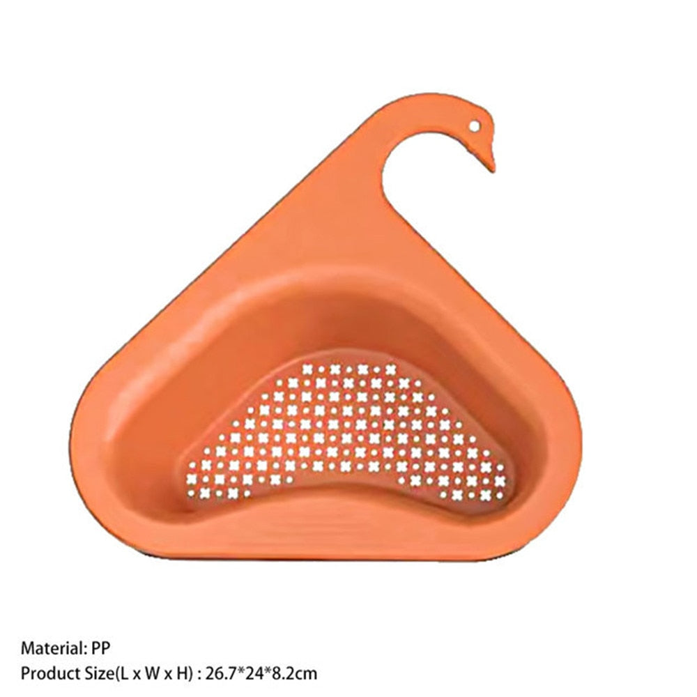 Kitchen Sink Rack Strainer Basket