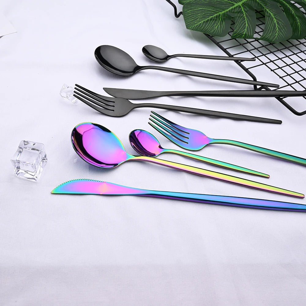 Stainless Steel Cutlery Set Fork Knife Spoon